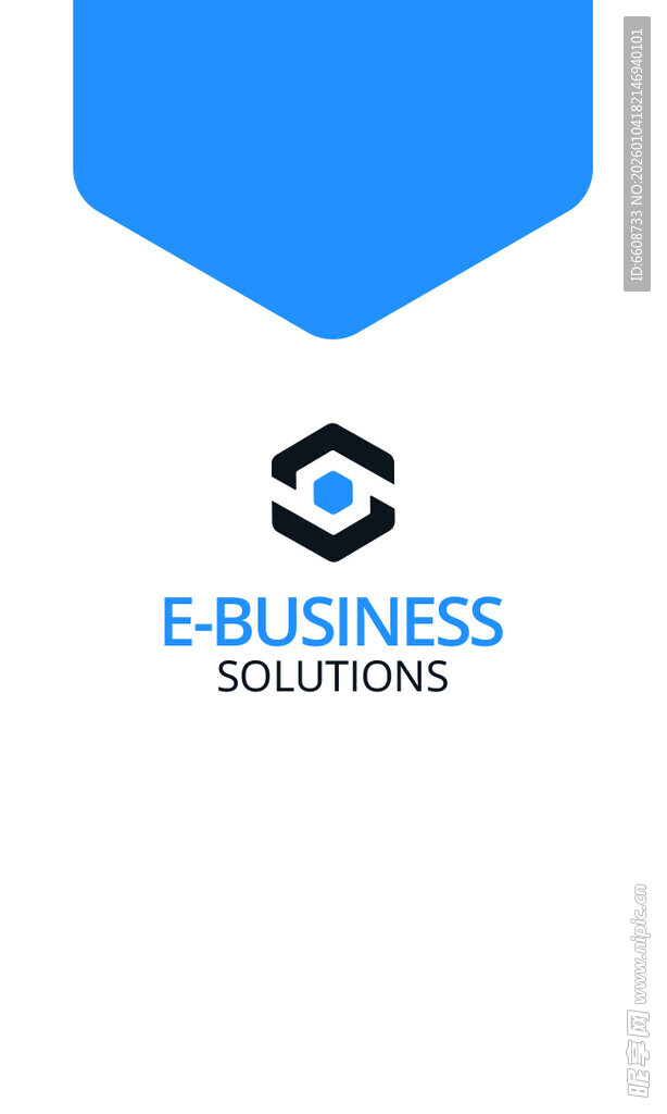 电子商务解决方案标志