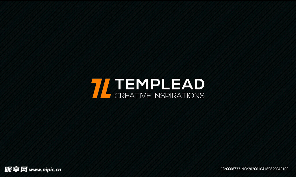 简洁模板标志设计