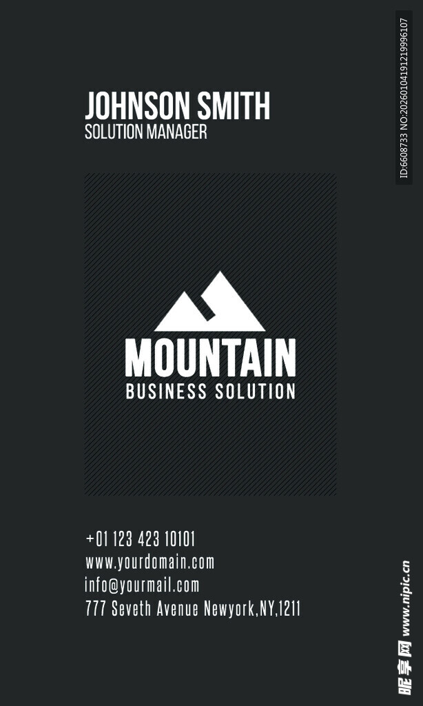 简约山峰图案设计