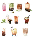 多样美味饮品集合展示