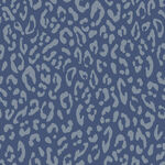 蓝色豹纹图案纹理背景