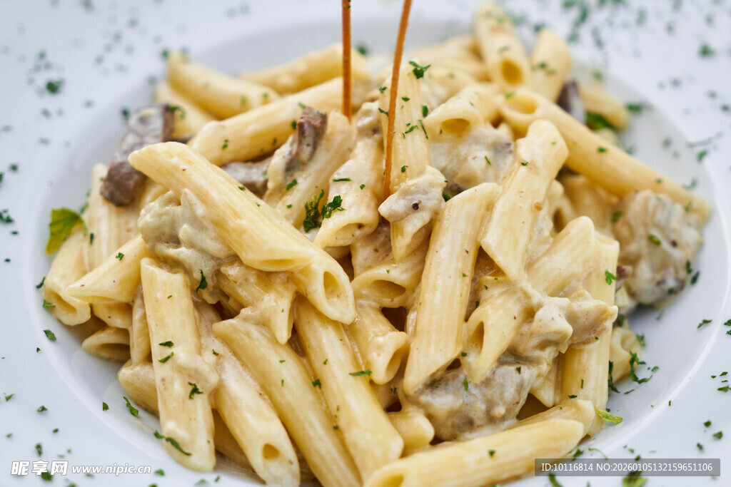 奶油蘑菇通心粉