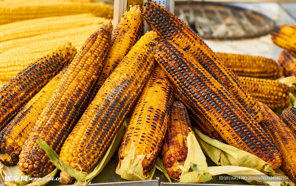 烤玉米