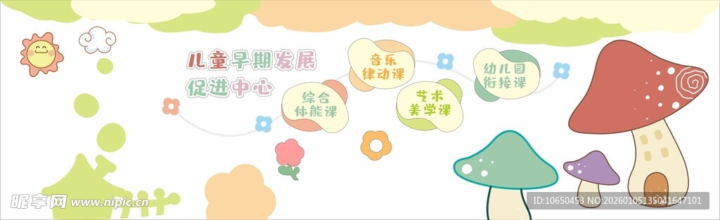 早教中心形象墙