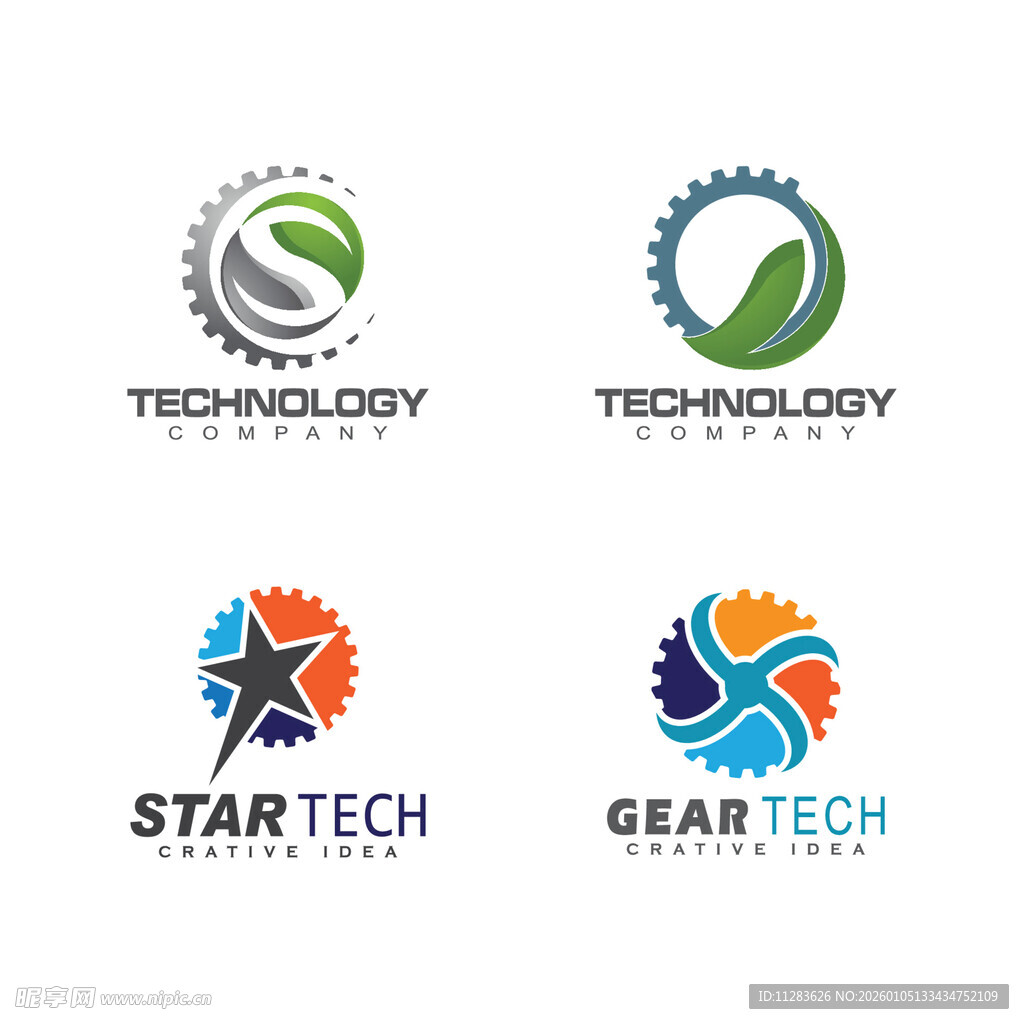 科技公司标志设计集合