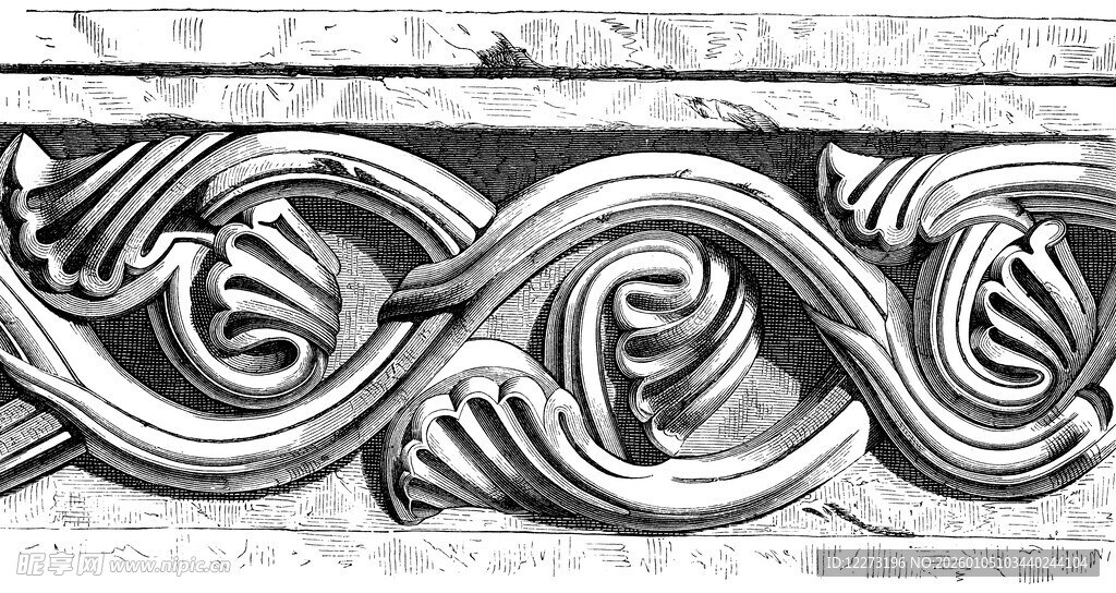 古典花纹装饰图案