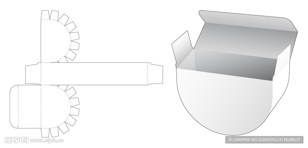 金属锁扣部件设计图