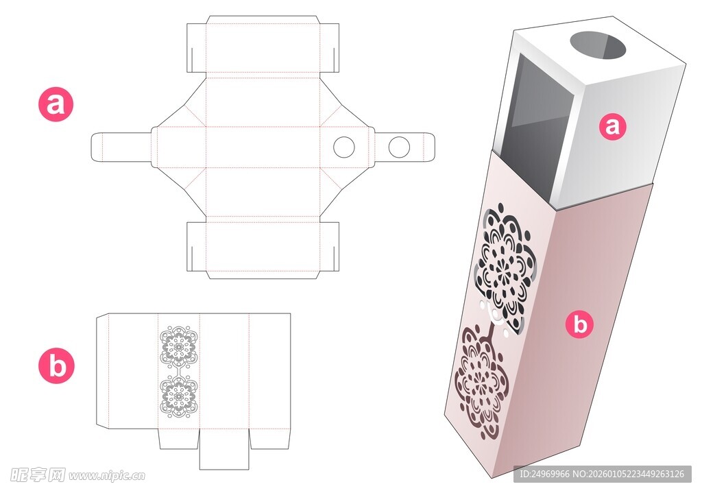 粉色音箱拆解图展示