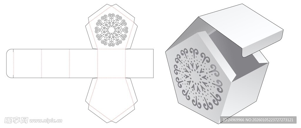 六边形物件设计图
