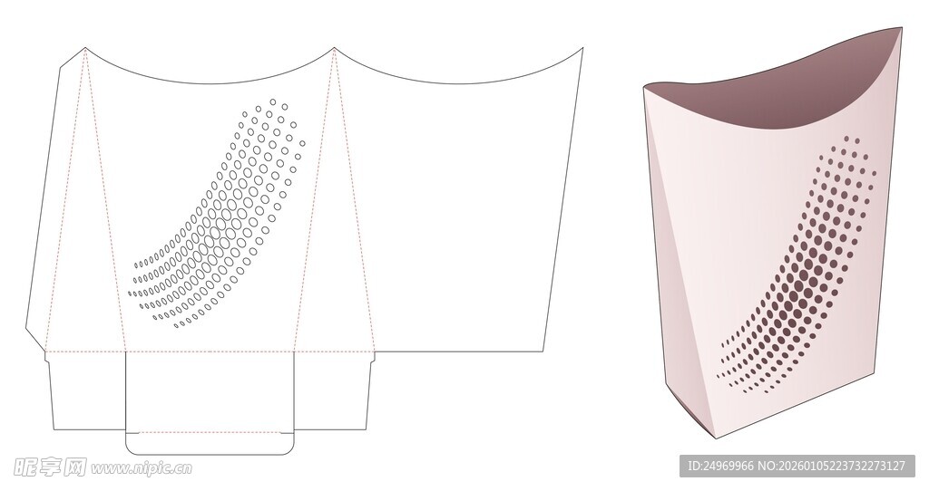 独特造型纸盒设计图