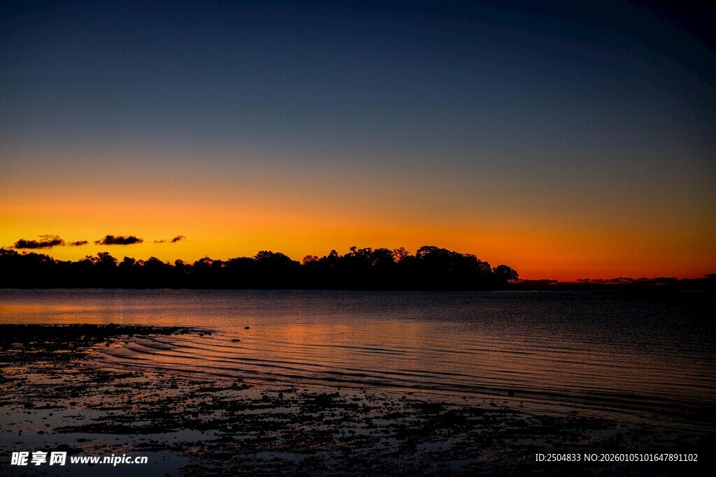 海边日落美景