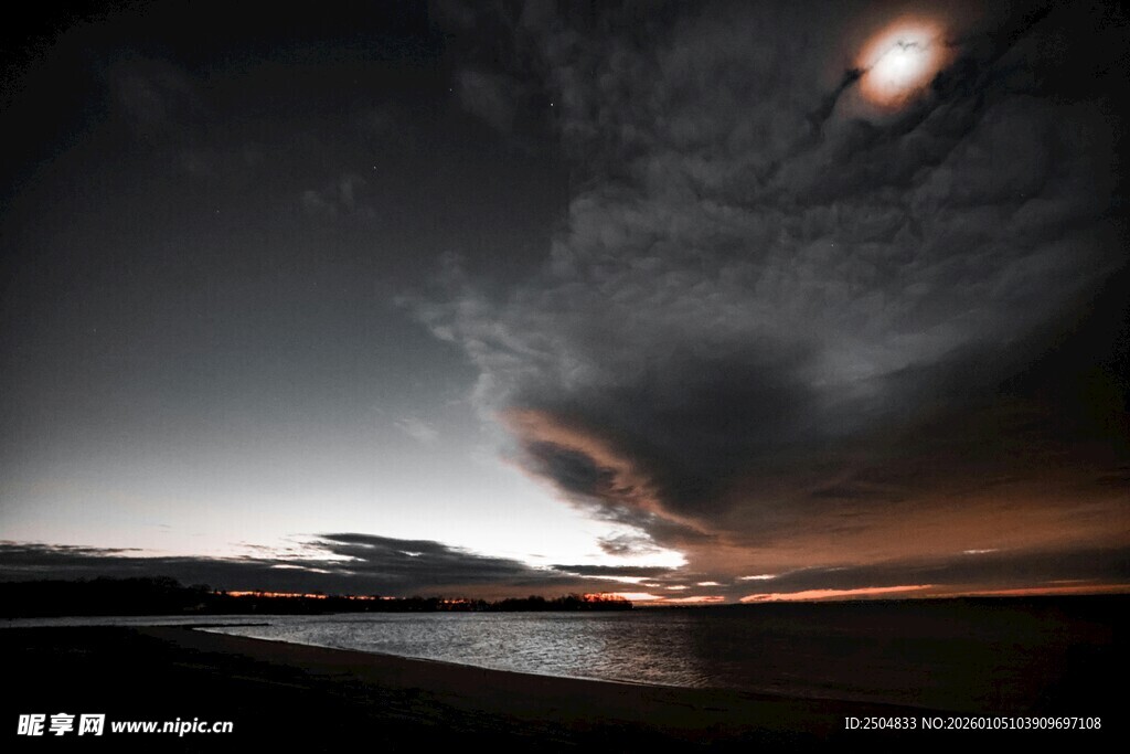 壮丽火山喷发景象
