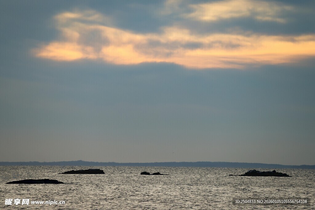 海上黄昏美景