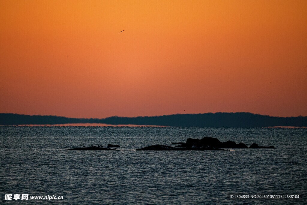 海上日落美景
