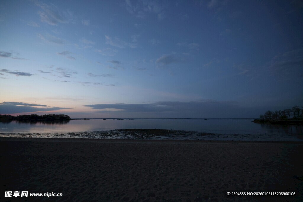 海边黄昏美景