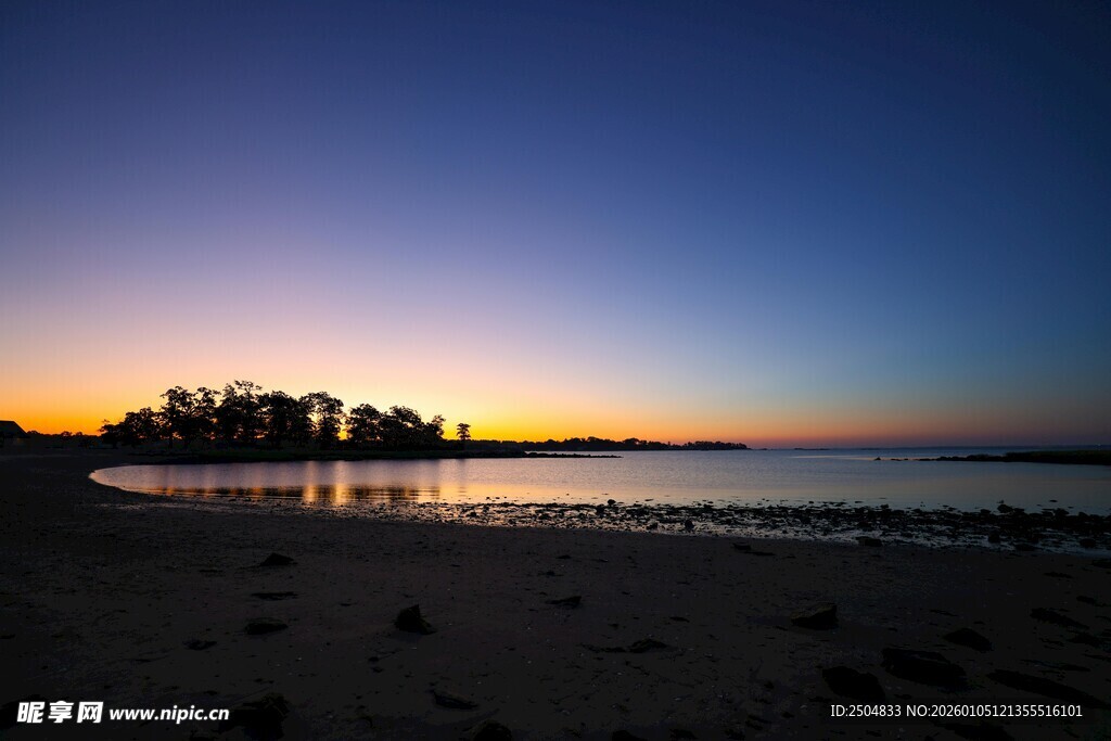 海边日落美景