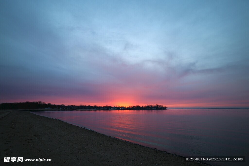 海边日落美景