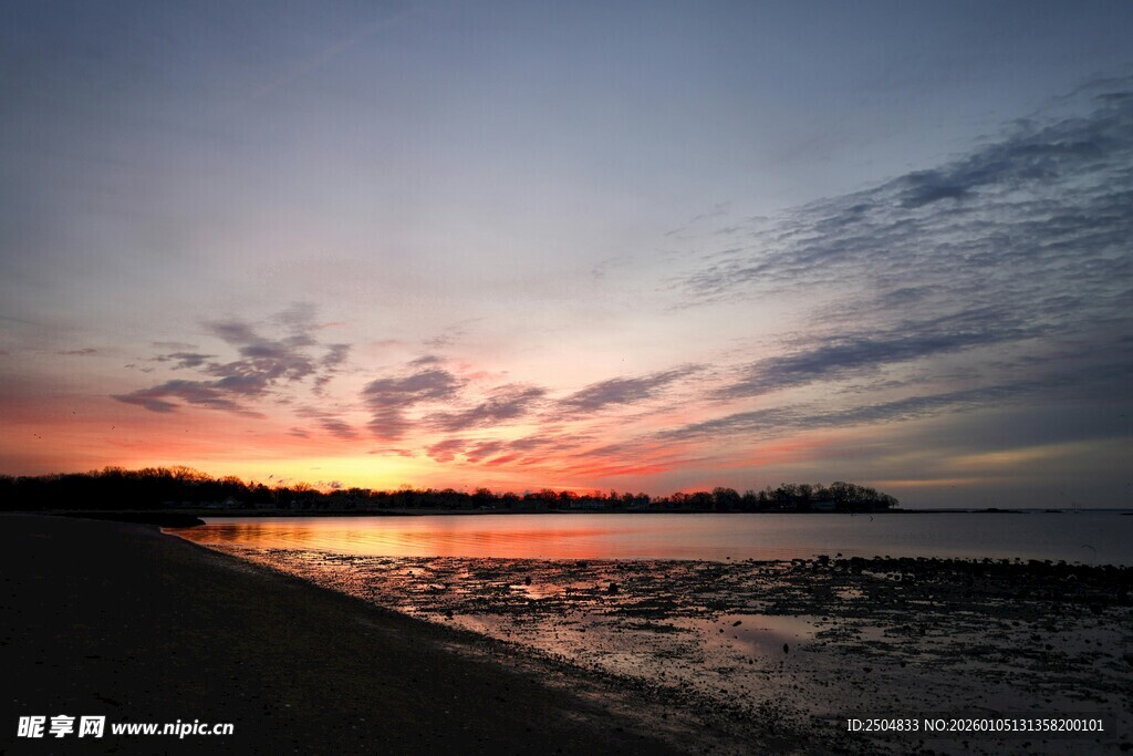 海边日落美景