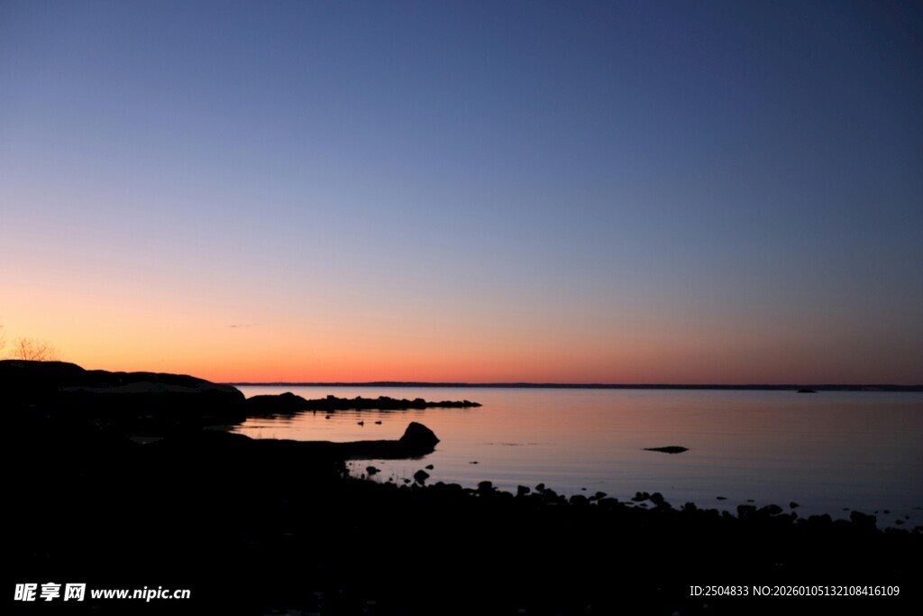 海边日落美景