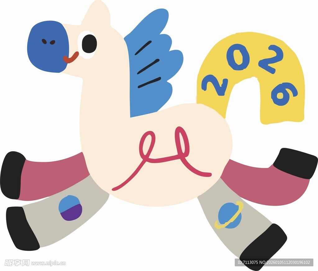 2020年卡通小马形象