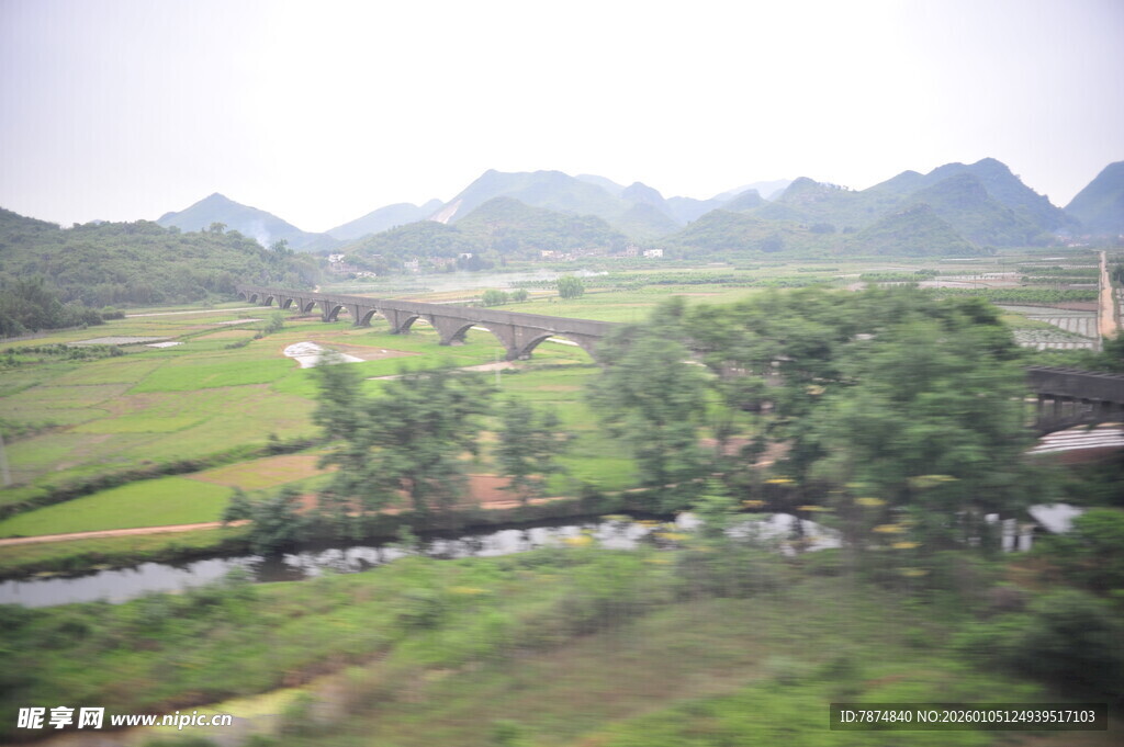 田园山水风光美景