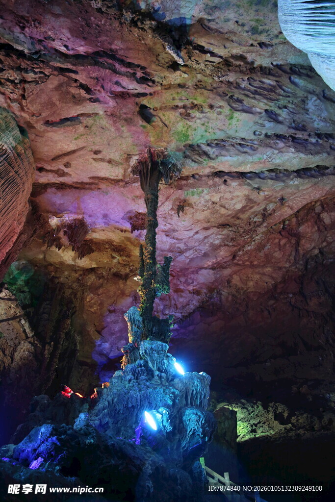 奇幻溶洞景观
