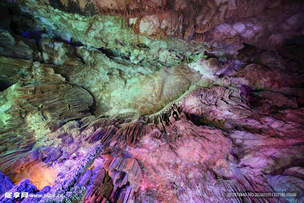 奇幻溶洞景观