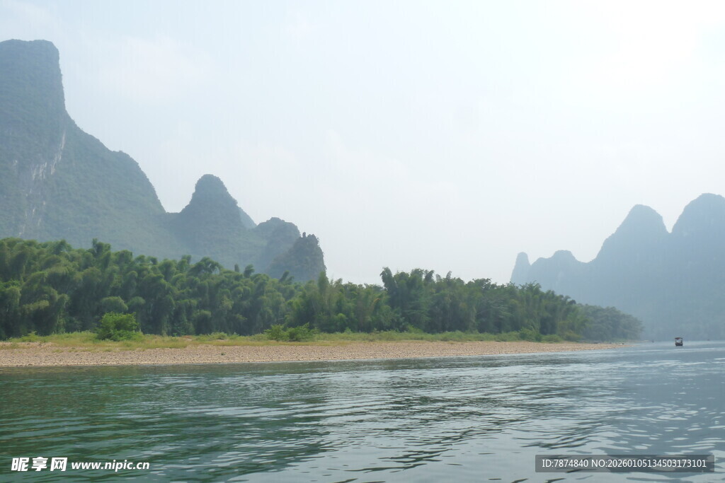 漓江山水秀丽风光