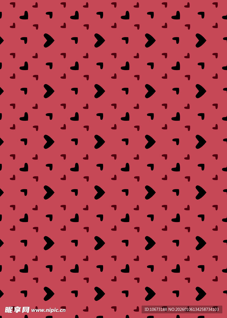 粉色背景黑色图案纹理