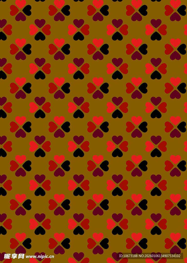 几何图案彩色无缝背景