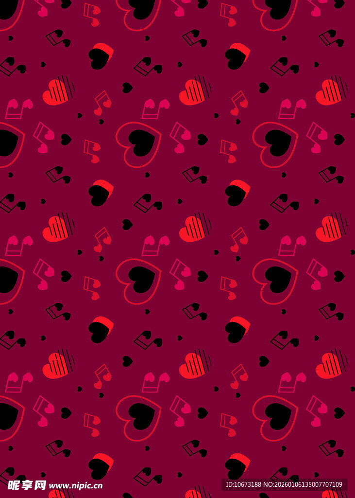 西瓜图案的紫色背景纹理