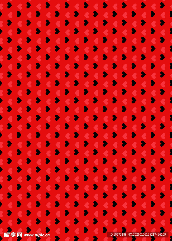 红色点状纹理背景图案