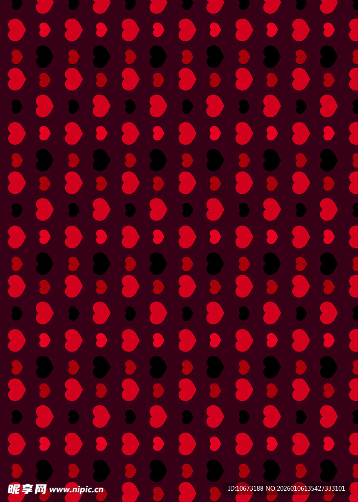 红色圆点图案背景纹理