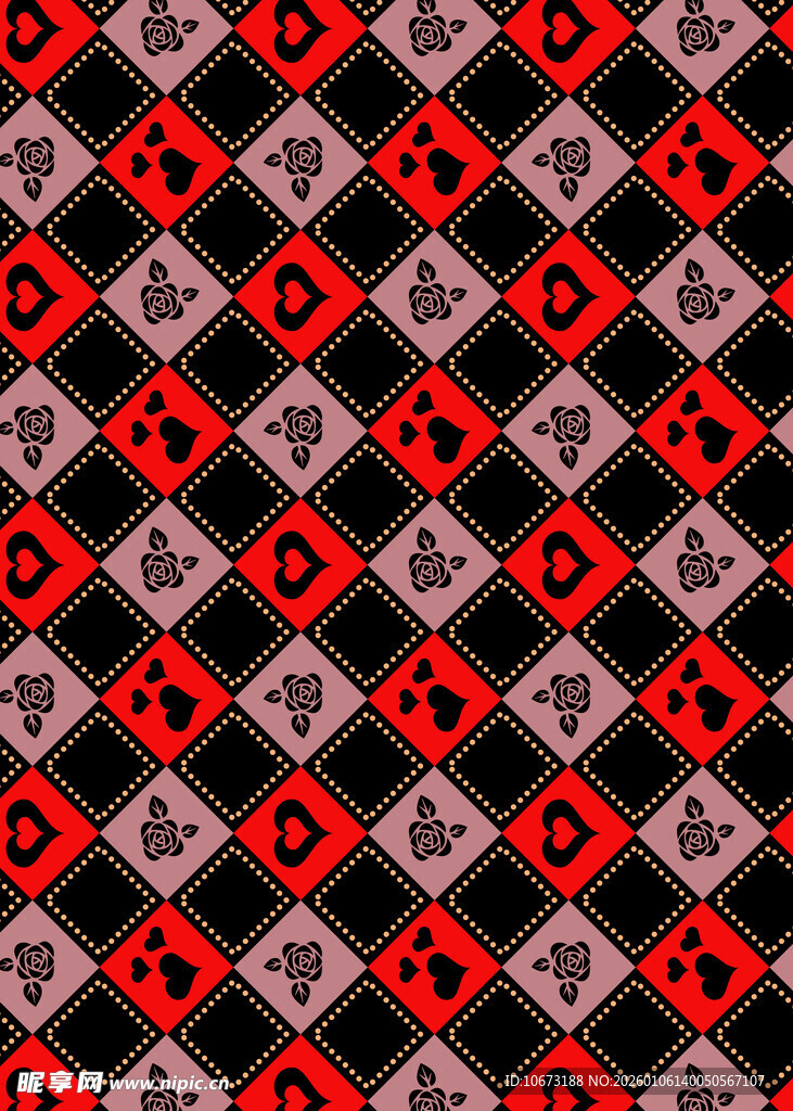 几何菱形图案纹理背景