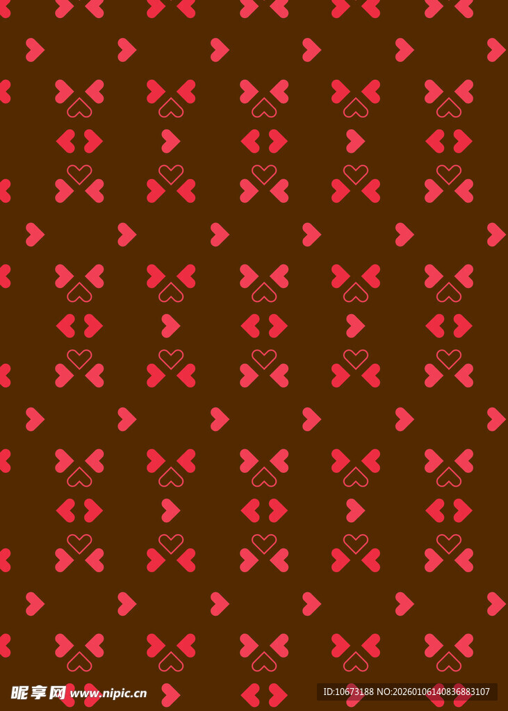 红色蝴蝶结图案背景