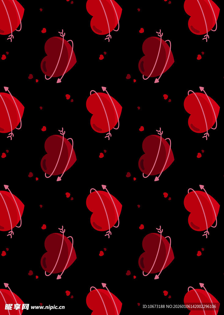 红色灯笼图案背景纹理