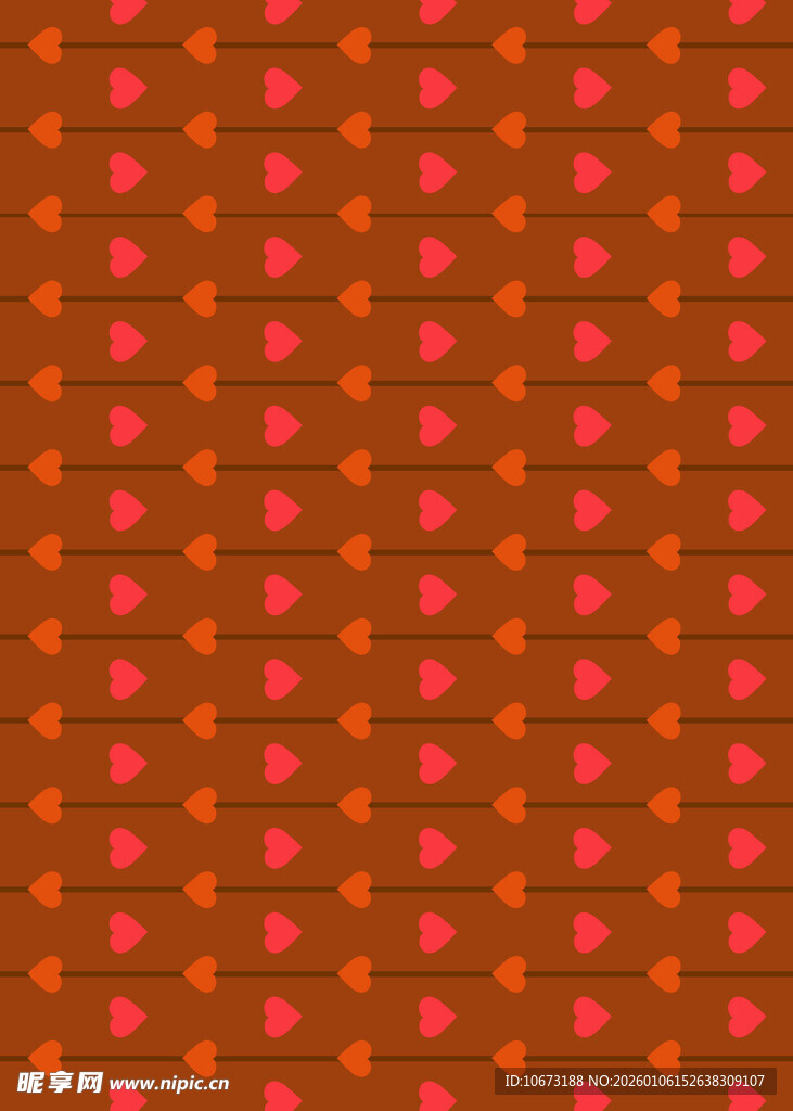 橙红色调几何图案背景