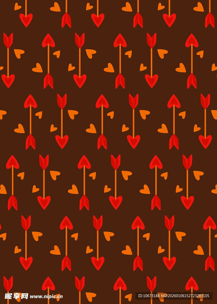 红色箭头图案背景纹理