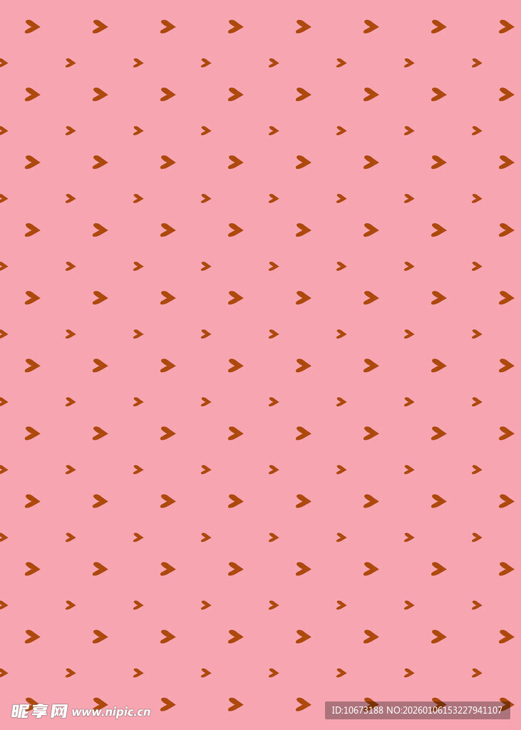 粉色波点图案背景