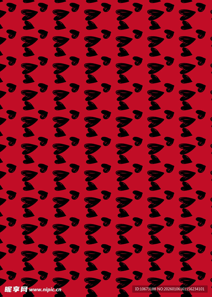 红色千鸟格纹图案背景