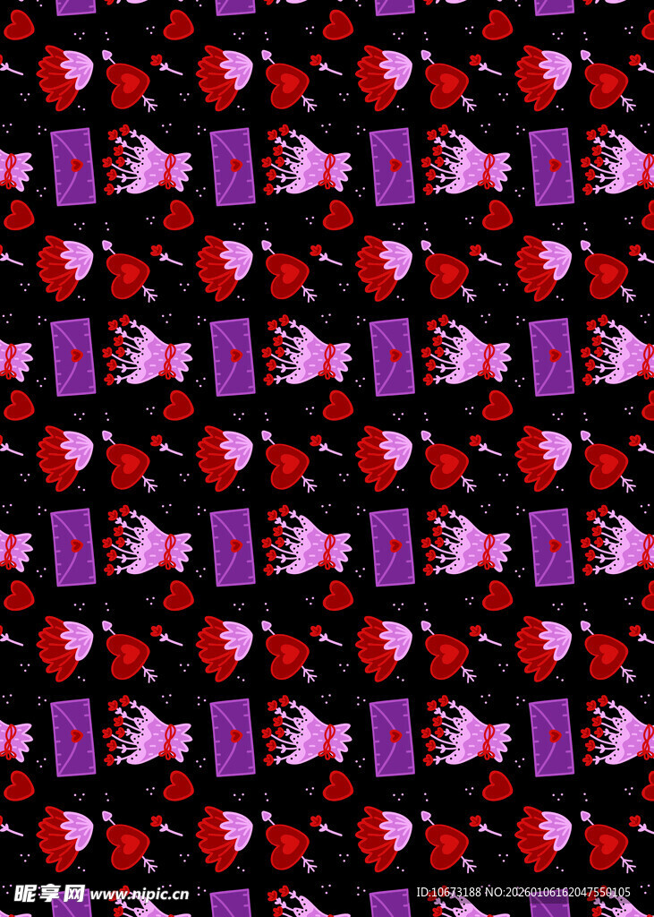 多彩几何图案背景纹理