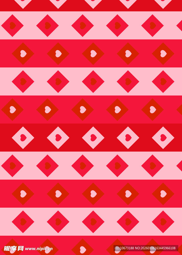 红色几何图案装饰背景