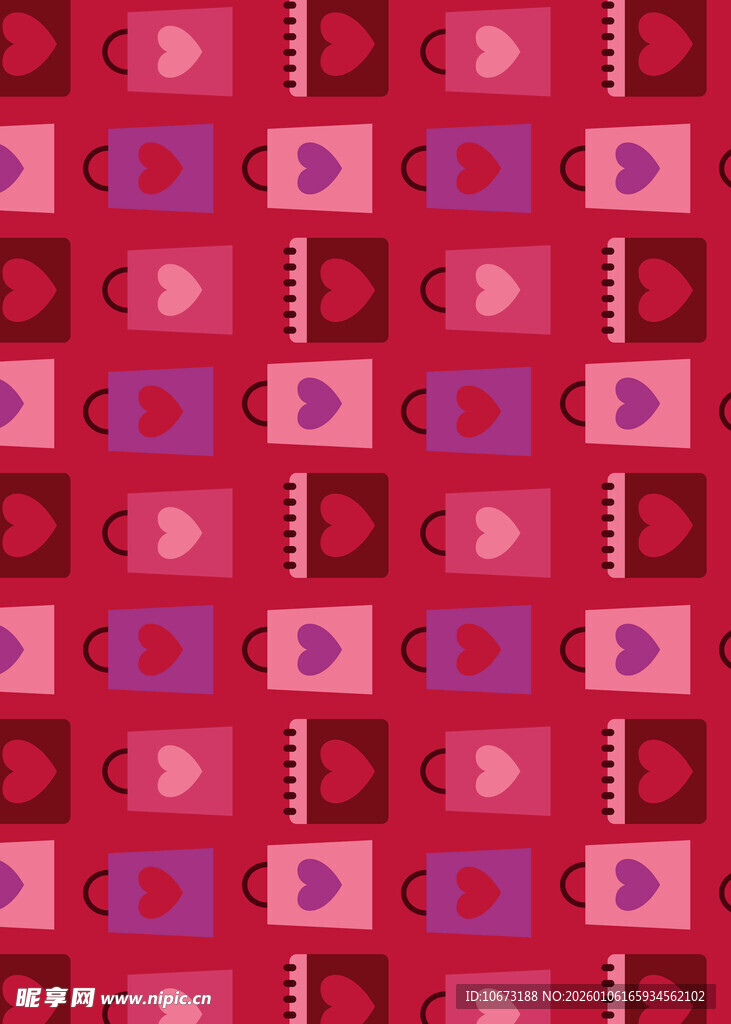 粉色几何图案背景纹理