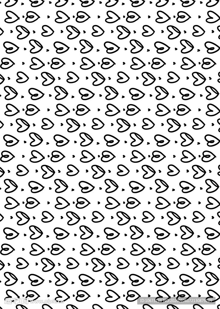 黑白几何图案无缝背景