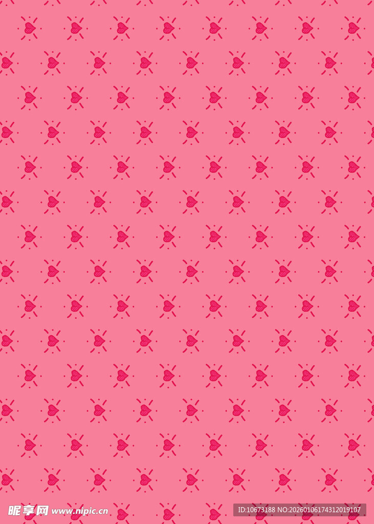 粉色星星图案背景纹理