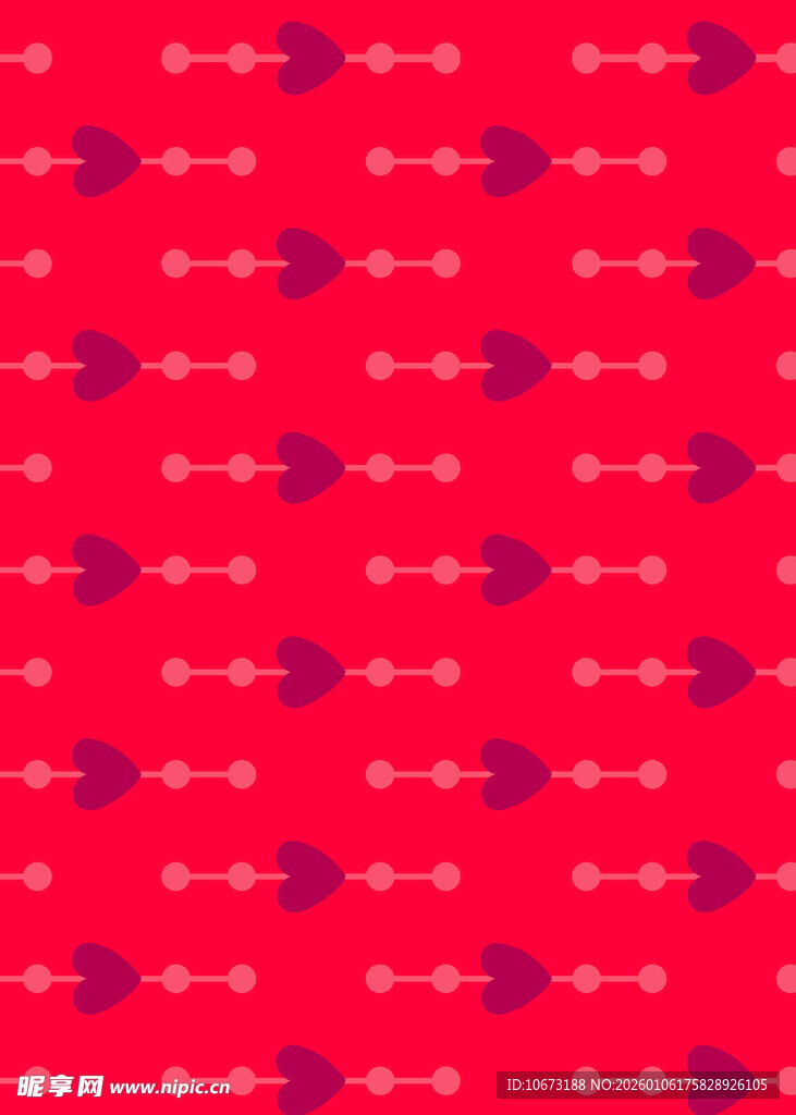 红色几何图案背景纹理