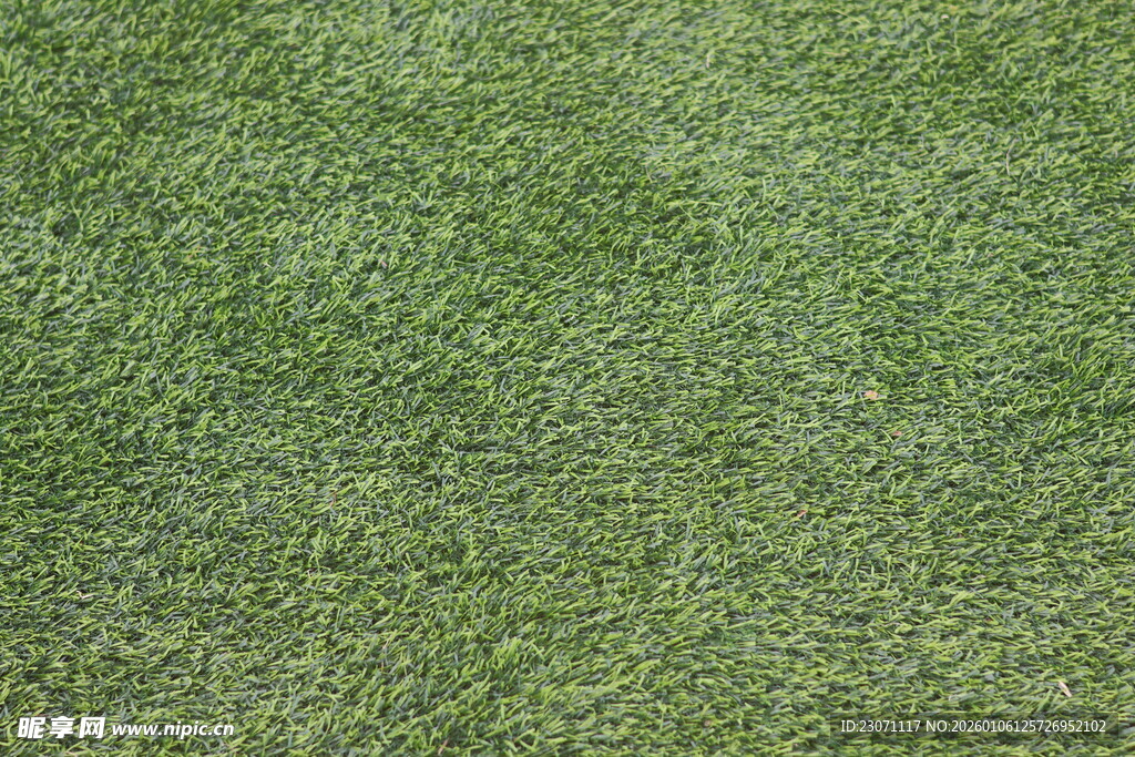 翠绿人造草坪纹理