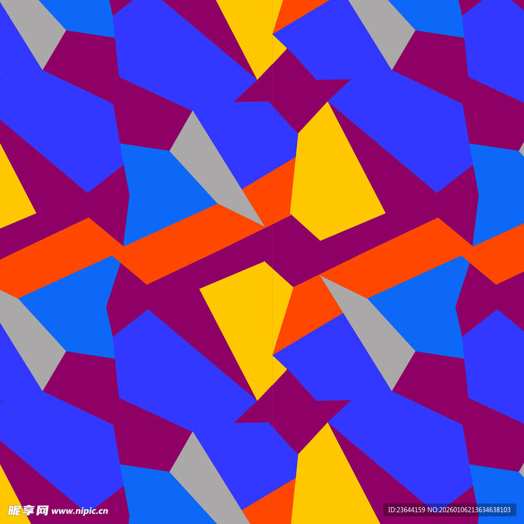 多彩几何图案抽象背景