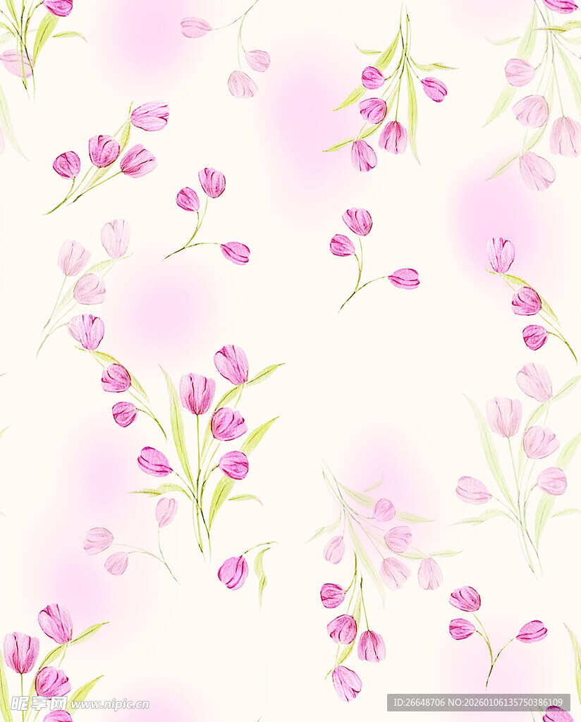 小碎花 水彩花  大花 手绘花