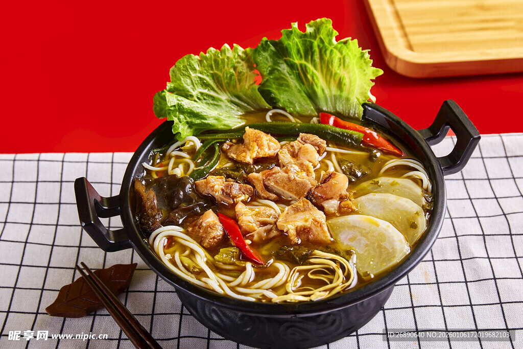 美味鸡肉拉面 鲜香诱人